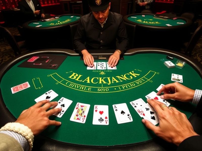 Premium platform for real-time blackjack games with professional dealers and secure payouts.